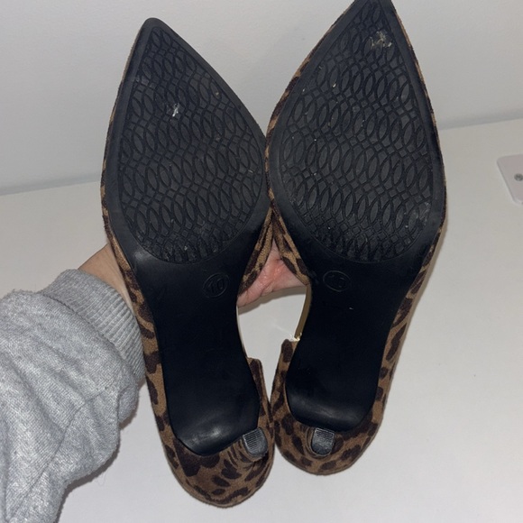 Mossimo Animal/Cheetah Print Heels Size 10 - Picture 7 of 9
